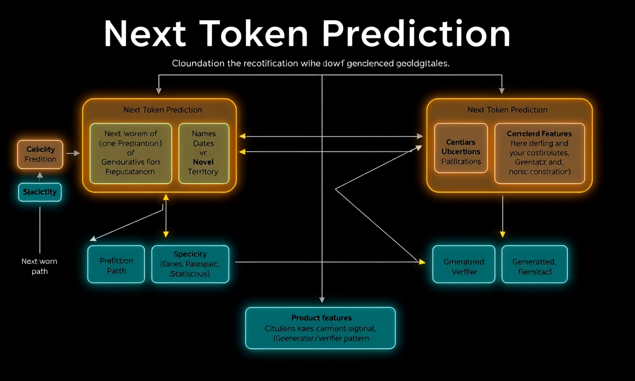 Next Token Prediction — diagram