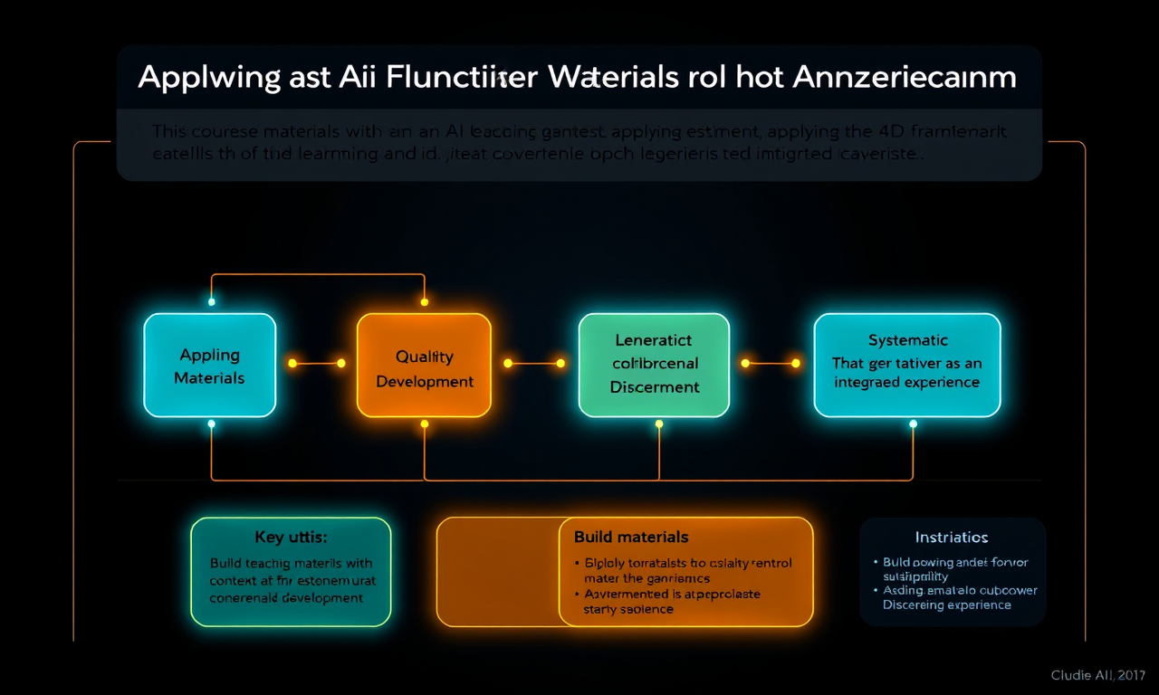 Applying AI Fluency To Learning Materials And Assignments — diagram