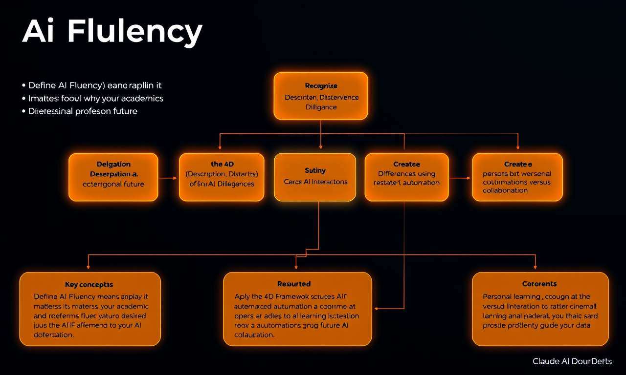 AI Fluency Framework — diagram