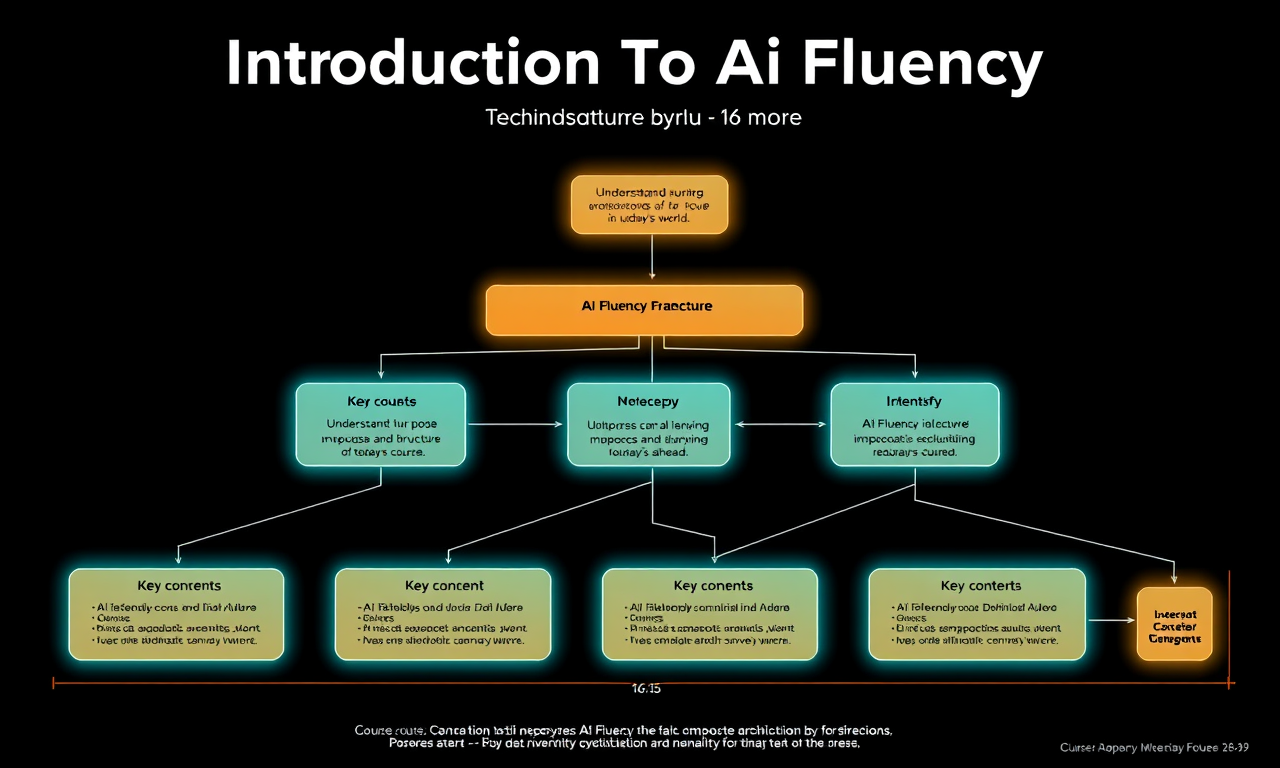 Introduction To AI Fluency — diagram