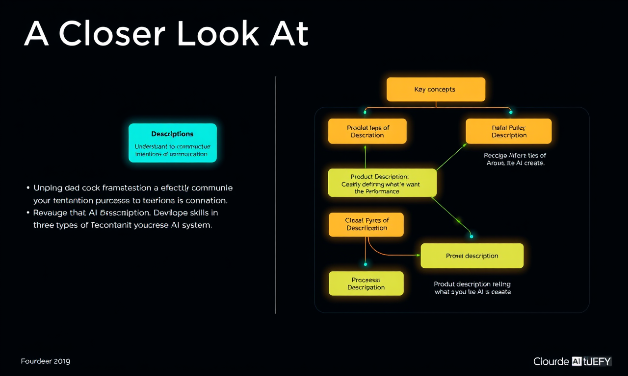 A Closer Look At Description — diagram