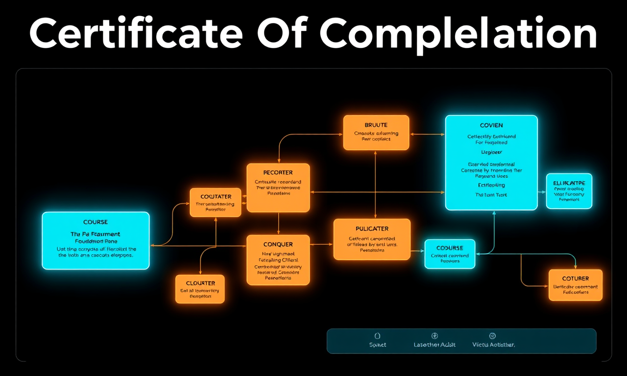 Certificate Of Completion — diagram