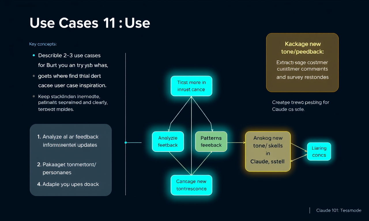 Claude in action: use-cases by role — diagram