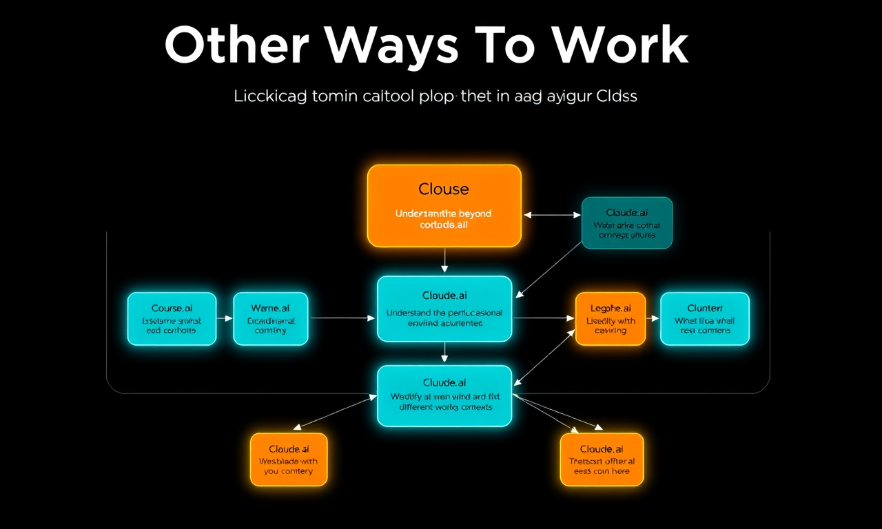 Other ways to work with Claude — diagram