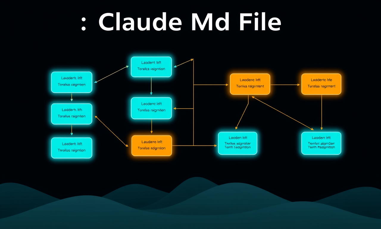 The CLAUDE.md file — diagram