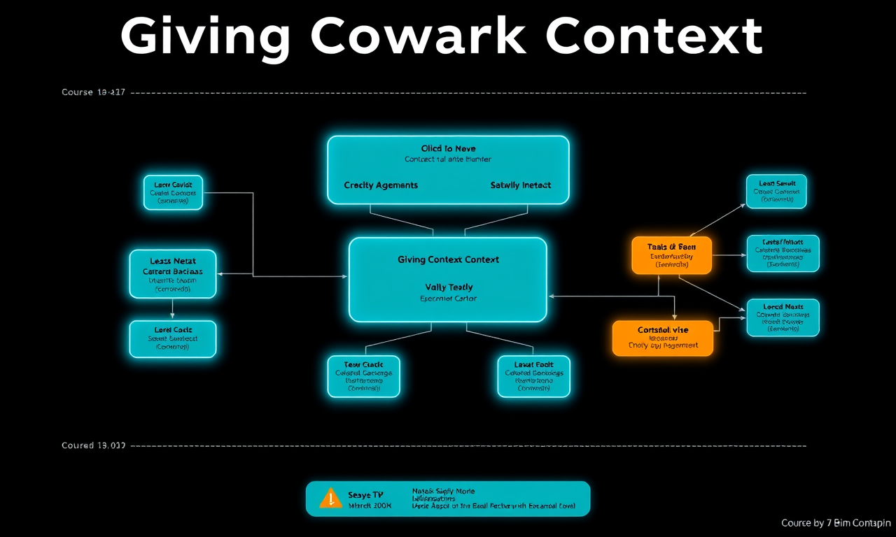 Giving Cowork context — diagram