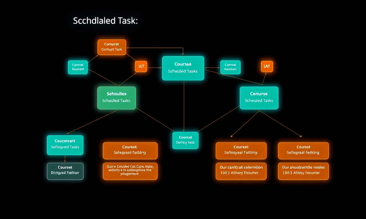 Scheduled tasks — diagram