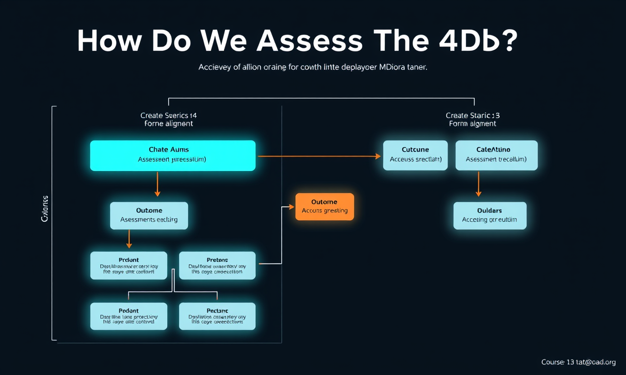 How Do We Assess The 4Ds — diagram