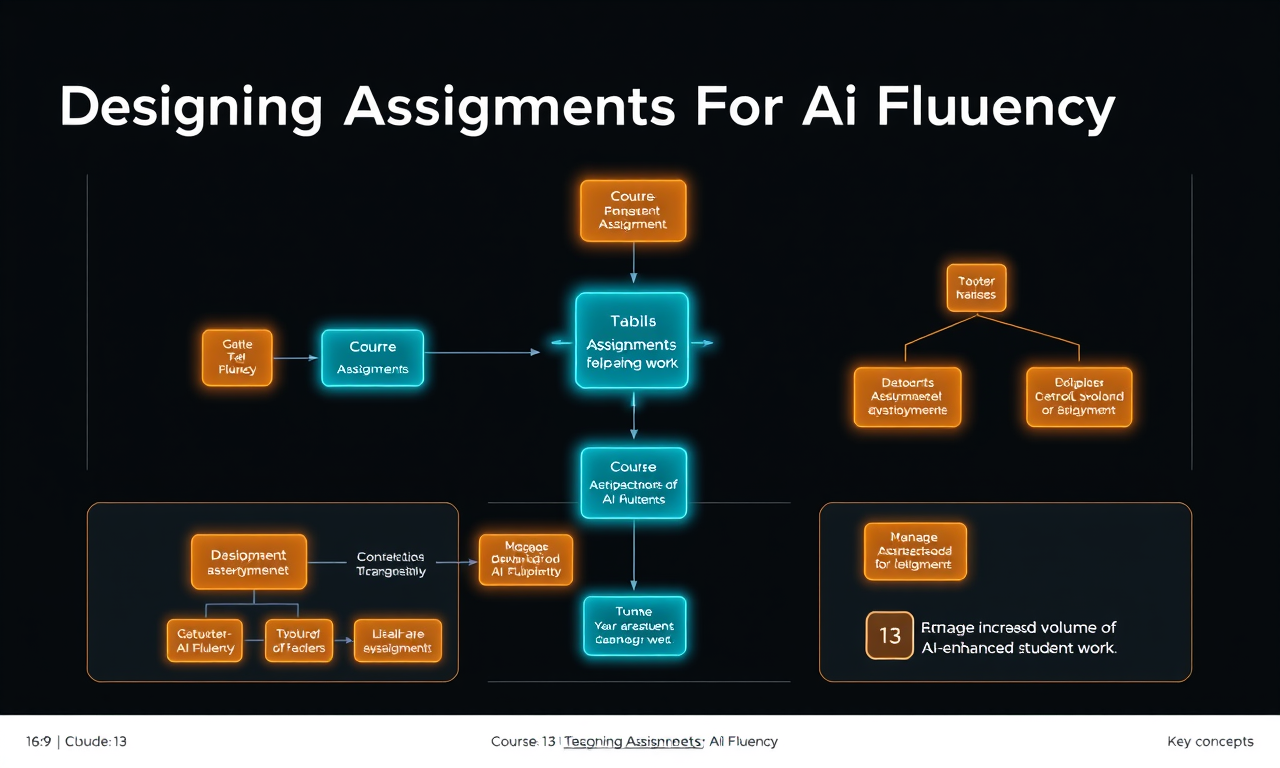 Designing Assignments For AI Fluency — diagram